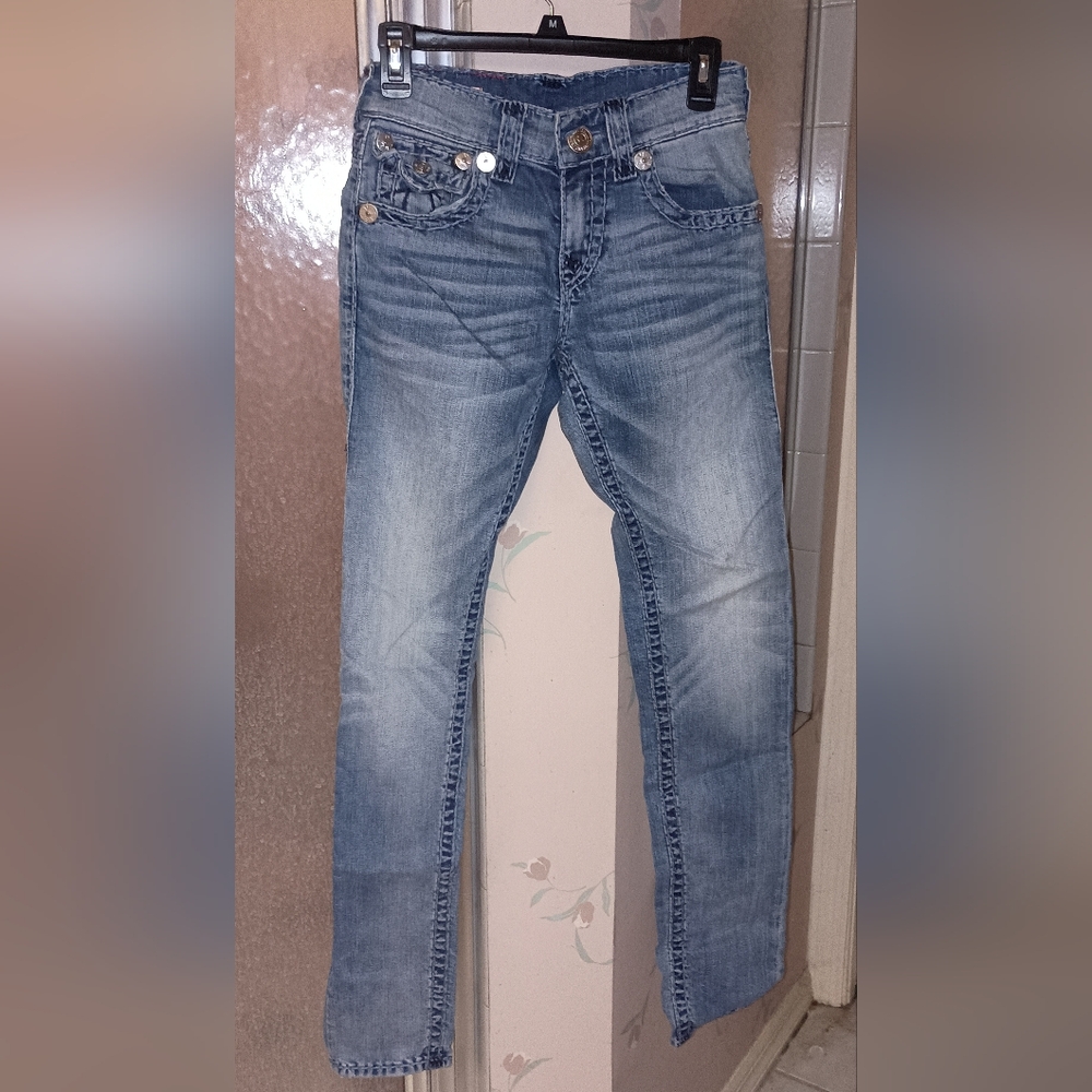 True Religion Geno Relaxed Slim Jeans Size 27